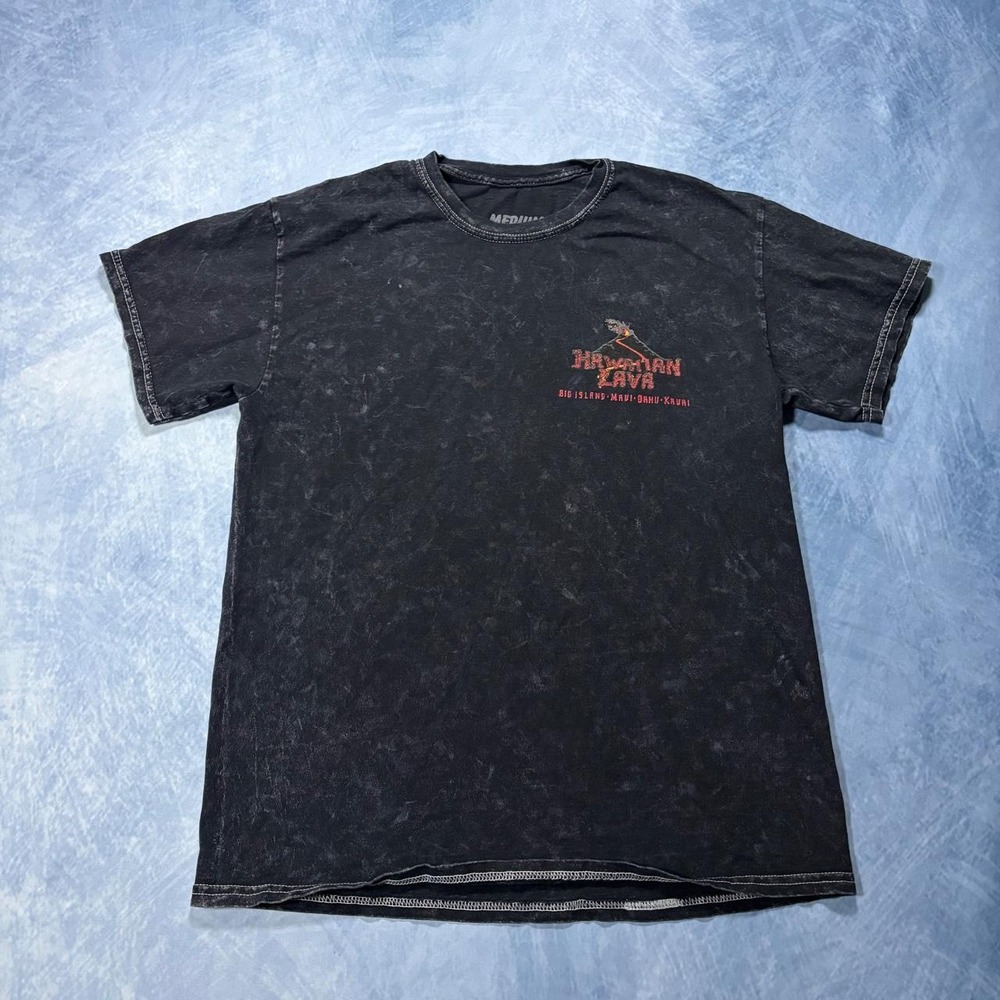Black Hawaiian lava dirt t shirt